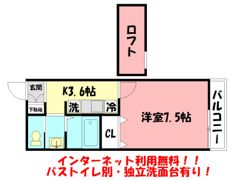 ミル シャンブルの間取り画像