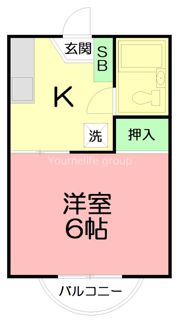 アーバンライフ榊原の間取り画像