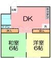 ハイツ北ノ沢の間取り画像