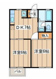 グレイスハイツの間取り画像