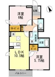 ディアコート矢崎の間取り画像