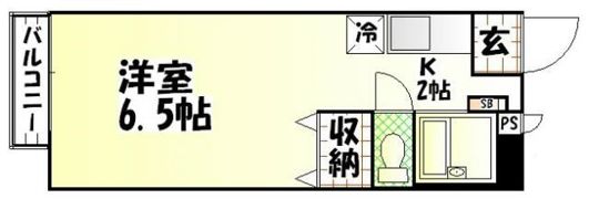 レスポワールCの間取り画像