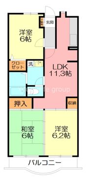 マローネの間取り画像