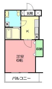 メゾン宮の前の間取り画像