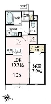 アルカディアの間取り画像