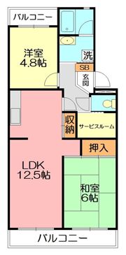 グランドゥールの間取り画像
