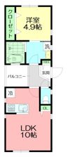 Twin peaks（ツインピークス）の間取り画像
