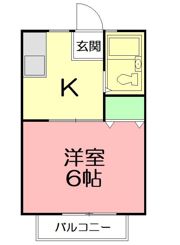 チェリーハイツの間取り画像