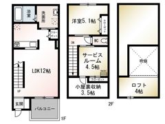 パルファージュ元町の間取り画像