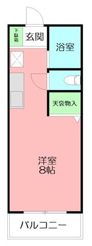 コーポセキの間取り画像