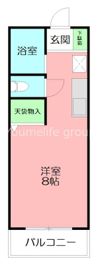 コーポセキの間取り画像
