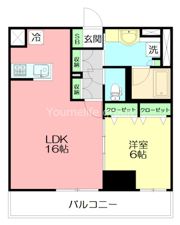 CASSIA藤沢本町の間取り画像