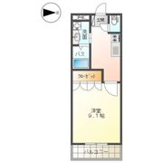 パラシオン平塚の間取り画像