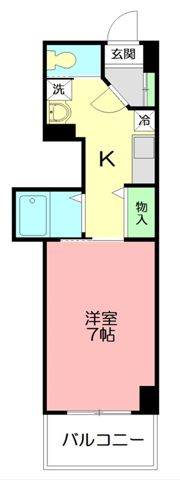 アバンサール湘南の間取り画像