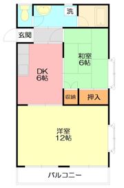 フローラルハイツの間取り画像