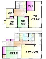 A・Tハウスの間取り画像