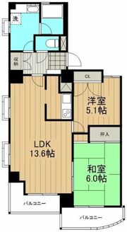 オータクロアの間取り画像