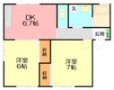 メゾンサニーベルCの間取り画像