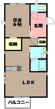 シャルマンの間取り画像