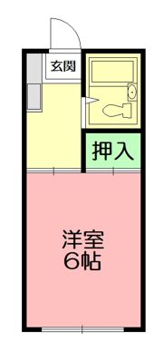 英ハイツの間取り画像