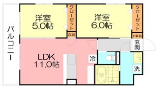 ParkLane八松（パークレーン）の間取り画像