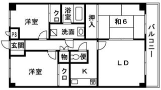 セジュールコートの間取り画像