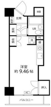 ペルソナージュ横浜の間取り画像