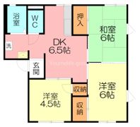 コーポ中沼IIの間取り画像