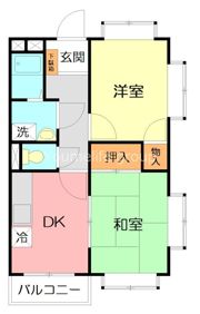 パークヒルズの間取り画像