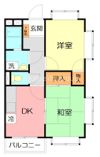 パークヒルズの間取り画像