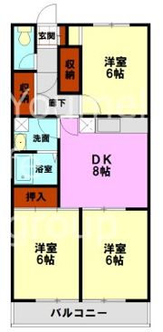 中町マンションの間取り画像