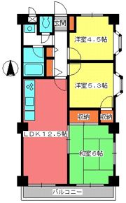 第1鈴駒ビルの間取り画像