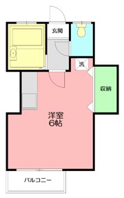 野本ハイツの間取り画像