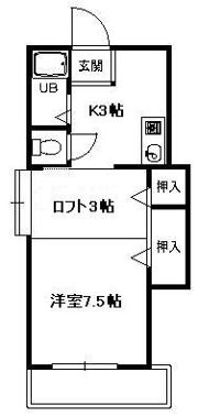 アドミラブールの間取り画像