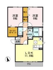 K・Fines B棟の間取り画像