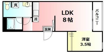 メゾンボヌールの間取り画像