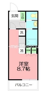 グランドゥールの間取り画像