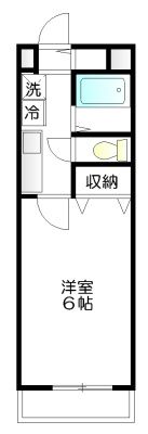 ラフェリア湘南五番館の間取り画像