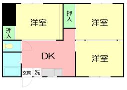 第3ミドリハイツの間取り画像