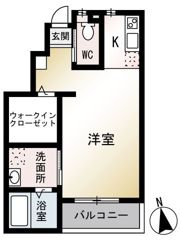 テアトル綾の間取り画像