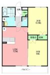 グランデージS.C.の間取り画像