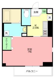 ラ・ミューズの間取り画像