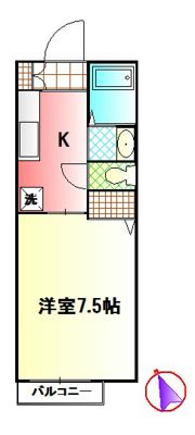 アクシアiの間取り画像