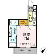 クレール藤沢IIの間取り画像