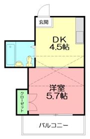 メゾンドアンジュの間取り画像