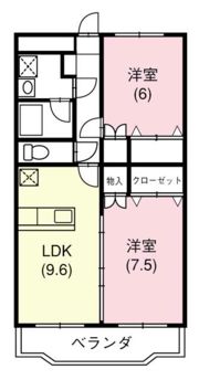 イーストガーデンウェールズの間取り画像