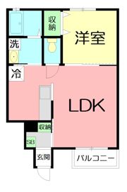 ラ ヴィーテの間取り画像