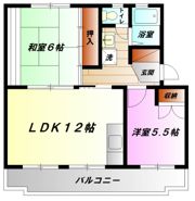 リバーサイドハイツの間取り画像