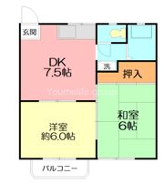KハウスIの間取り画像
