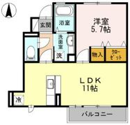 カーサポンティチェロの間取り画像